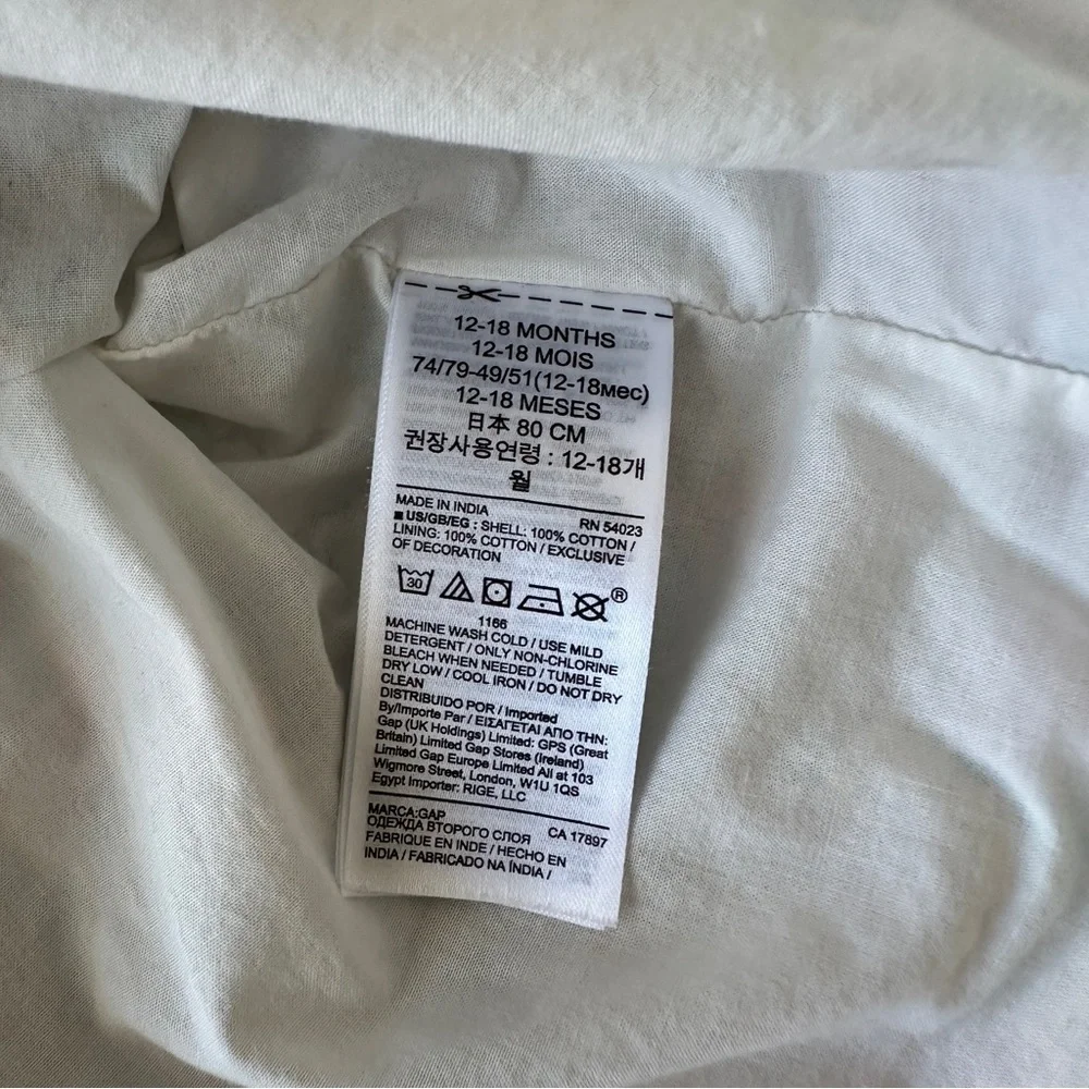 Baby Gap Smocked Dress